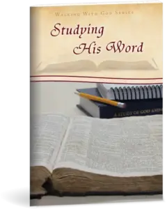 Studying His Word